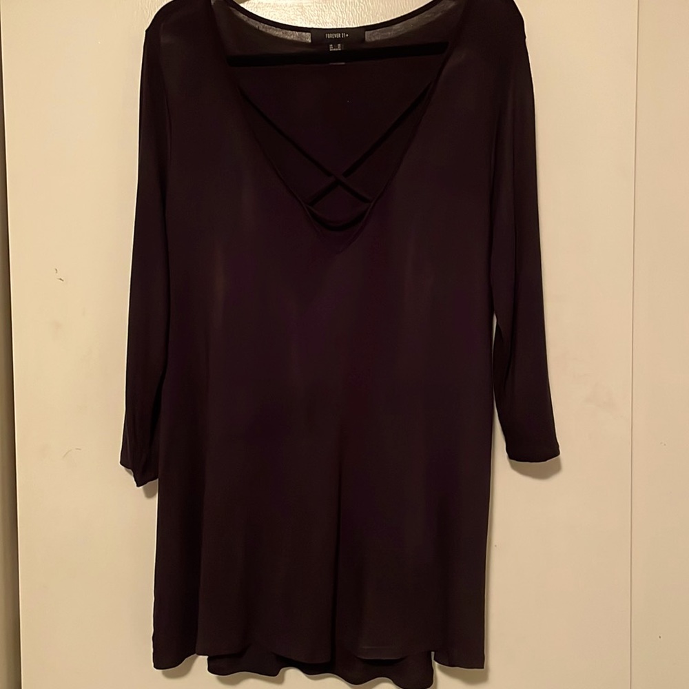 Forever 21 black tunic